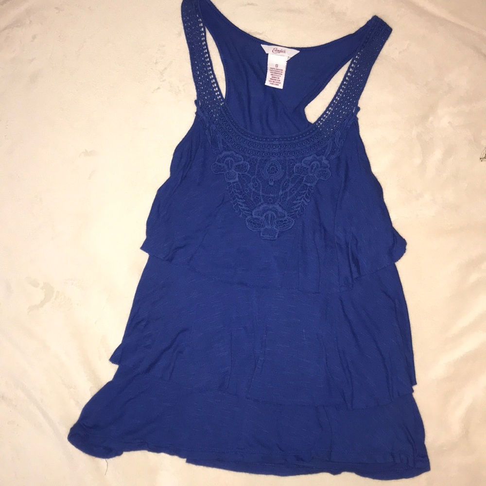 Candies Ruffled tank top